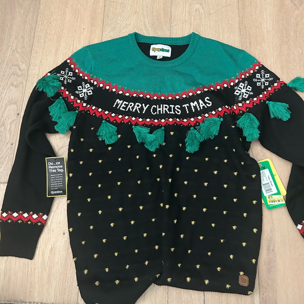 Tipsy Elves ugly Christmas sweater